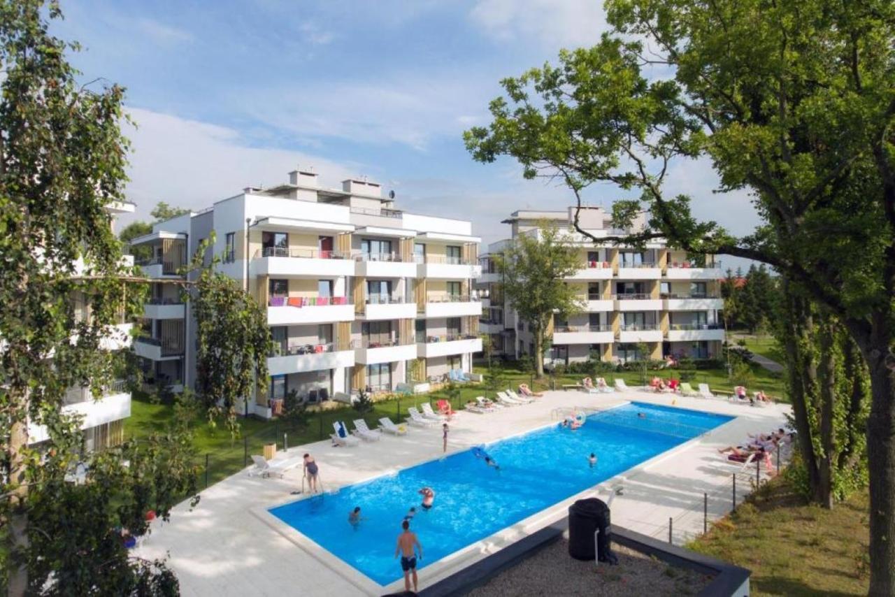 Apartament Turkus Na Rezydencji Ustronie Morskie Eksteriør bilde
